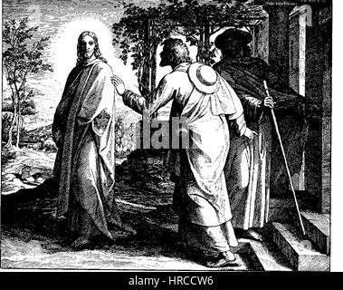 Schnorr von Carolsfeld Bibel in Bildern 1860 222 Stock Photo