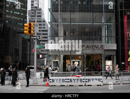 The Armani store, 5th Avenue, New York city USA Stock Photo - Alamy