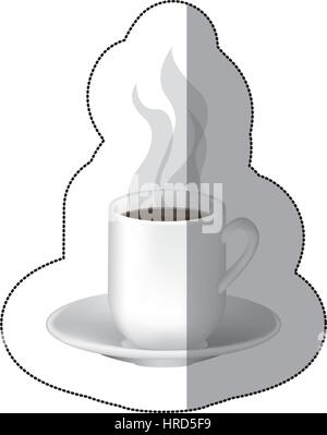 https://l450v.alamy.com/450v/hrd5f9/color-coffee-cuppa-with-steam-with-plate-hrd5f9.jpg