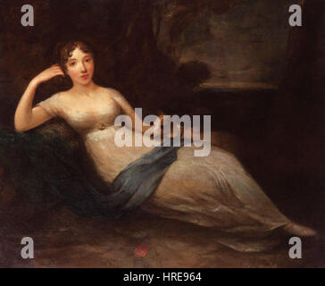 Lady Caroline Lamb by Eliza H. Trotter Stock Photo