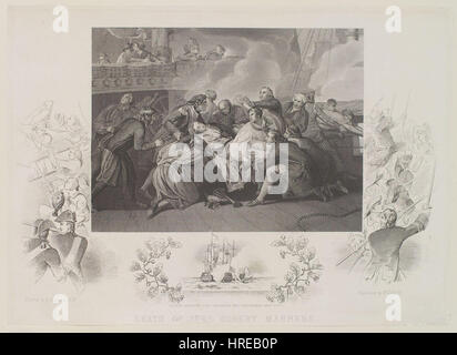 Death of Lord Robert Manners' (Lord Robert Manners) by William Turner