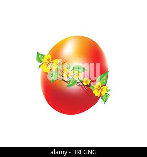 Easter egg vector illustration Stock Vector