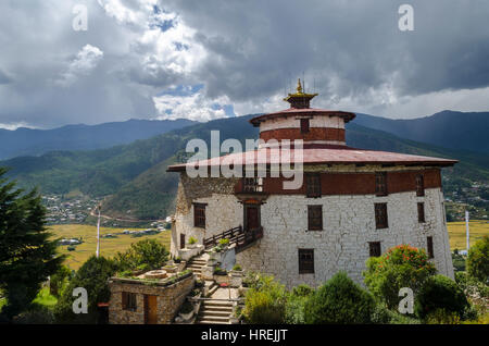 National Cultural Museum Of Bhutan at Paro Stock Photo