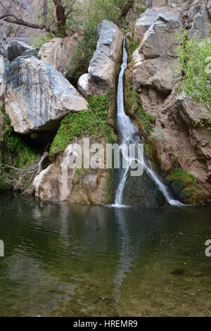 Vertical shot of a waterfall in beautiful nature Stock Photo - Alamy