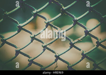 Texture roofing slate for iron mesh in vintage Stock Photo