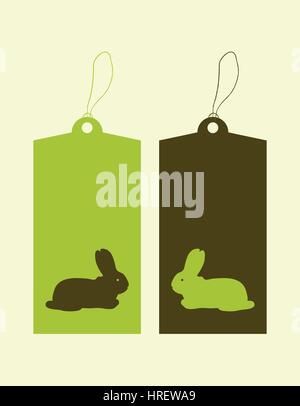 special Easter price tag Stock Vector