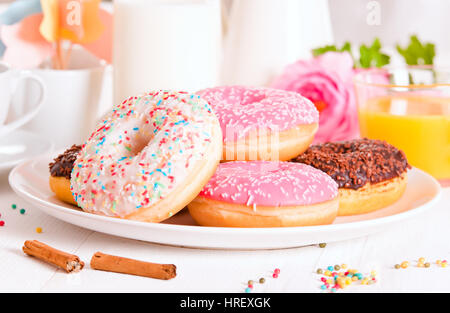 American donuts. Stock Photo