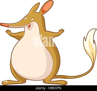 Download bandicoot animal cartoon illustration Stock Photo - Alamy