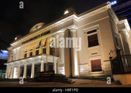 Ho Chi Minh Stock Exchange building in Ho Chi Minh City Vietnam. Stock Photo