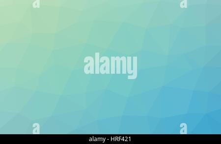 Abstract blue colorful lowploly of many triangles background for use in design. EPS10 vector Stock Vector