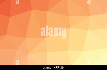 Abstract red orange colorful lowploly of many triangles background for use in design. EPS10 vector Stock Vector