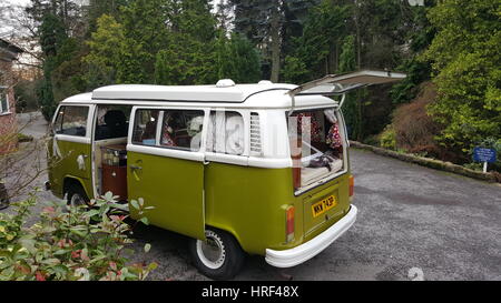 VW Campervan Stock Photo