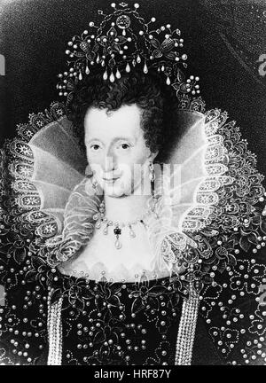 Elizabeth I, The Virgin Queen Stock Photo
