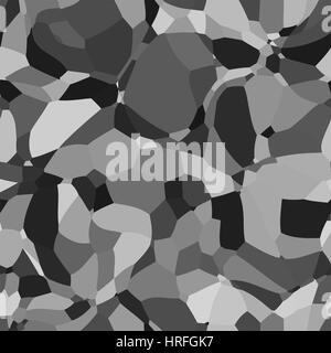 Abstract space monochrome background. Chaotically fluid connected points and polygons debris flying in space. Futuristic technology style. Elegant bac Stock Photo