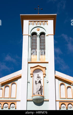 El Liceo María Auxiliadora, Christian secondary school in Punta Arenas Stock Photo