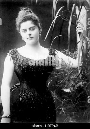 BARONESS MARY VETSERA (1871-1889) one of Prince Rudolf of Austria's mistresses Stock Photo