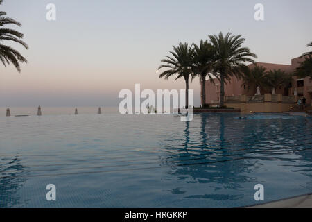 Shangri-La resort Barr Al Jissah Resort, Oman Stock Photo