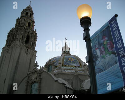 Old Globe Theater, Balboa Park, San Diego, California, USA Stock Photo