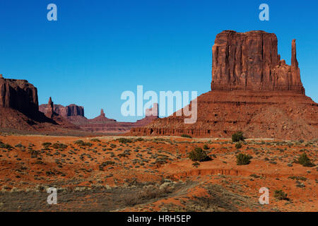 Monument Valley, Tribal Park, Arizona, USA Stock Photo