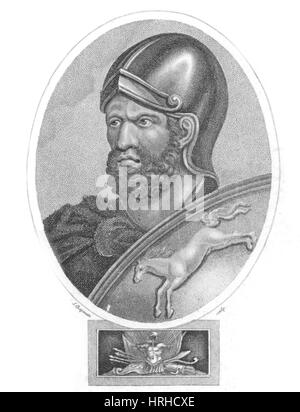Hannibal, Carthaginian Military Commander Stock Photo