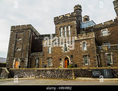 View of the Old Town Jail, Stirling, Scotland, United Kingdom Stock Photo