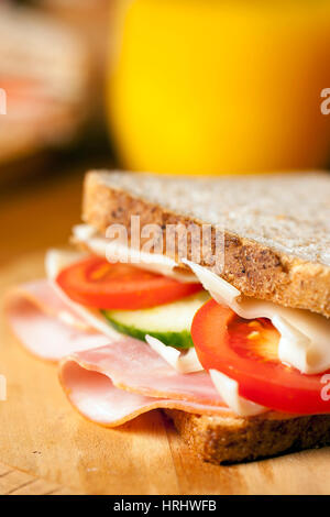 Healthy sandwich Stock Photo