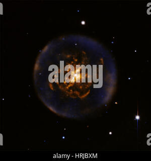 Abell 30, Planetary Nebula, Wide Field Stock Photo