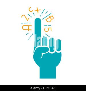 concept teacher, education . Vector art. Icon in the linear style Stock Vector