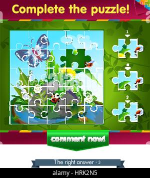 visual game for children and adults. Complete each math analogy Stock ...