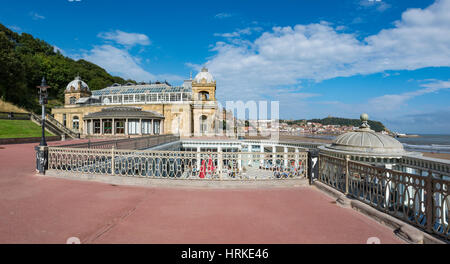 Scarborough Spa, North Yorkshire, England. A beautiful building in this popular and historic seaside town. Stock Photo