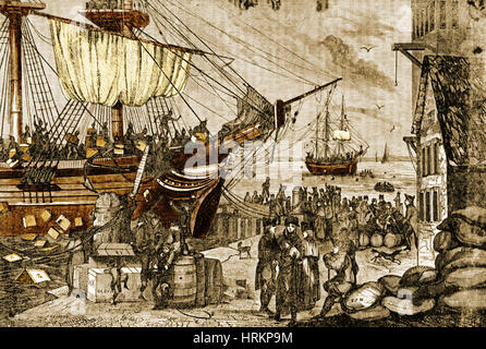 The Boston Tea Party was a direct action by colonists in ...