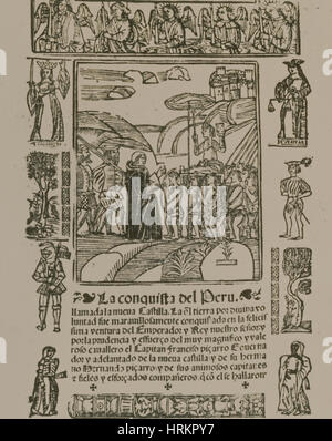 Last Inca Ruler Illustration of Atahualpa (1497-1533) the last Sapa Inca of the ...