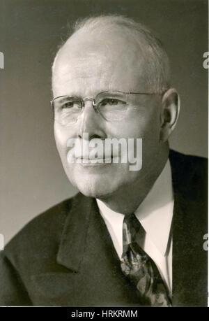 Luis Alvarez, American Experimental Physicist Stock Photo