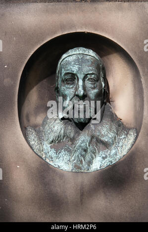 George Buchanan memorial, Greyfriars Kirkyard, Edinburgh Stock Photo