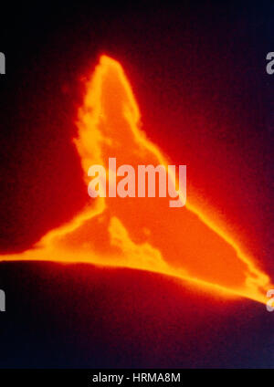 Solar Prominence Stock Photo