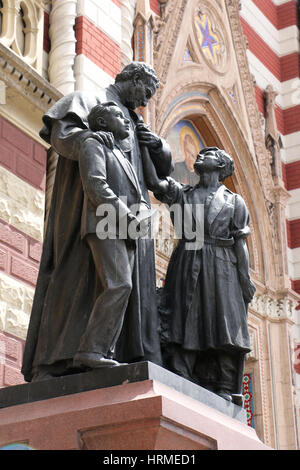 Our Lady of Mount Carmel Sanctuary, La Candelaria, Bogota, Colombia Stock Photo