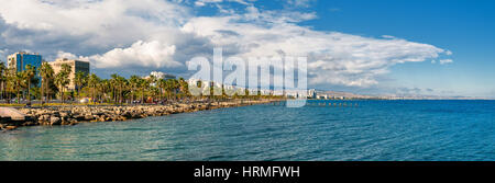 Limassol skyline panorama. Cyprus Stock Photo