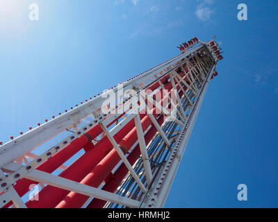 Big Shot Thrill Ride, Stratosphere Las Vegas Stock Photo - Alamy