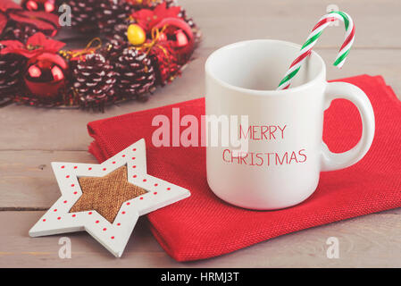 Merry Christmas. Christmas decoration Stock Photo