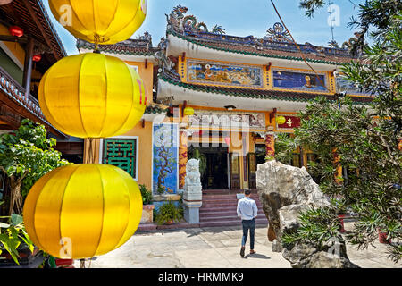 Chua Phap Bao Pagoda. Hoi An Ancient Town, Quang Nam Province, Vietnam. Stock Photo