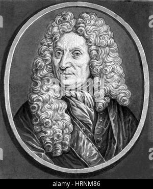 Bernhard Siegfried Albinus, Dutch Anatomist Stock Photo