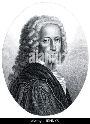 Bernhard Siegfried Albinus, Dutch Anatomist Stock Photo