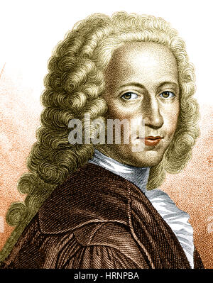 Bernhard Siegfried Albinus, Dutch Anatomist Stock Photo