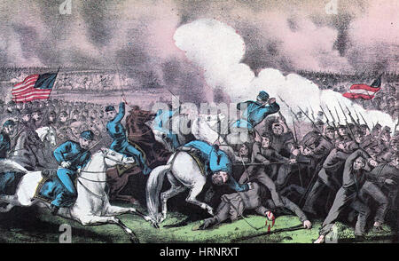 American Civil War, Battle of Antietam, 1862 Stock Photo