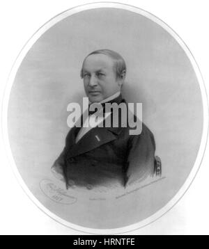 Theodor Schwann, German Physiologist Stock Photo
