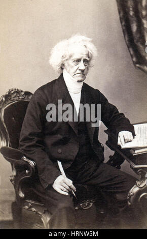 John Herschel, English Polymath Stock Photo