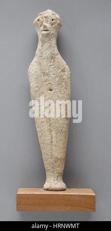 Syro-Hittite Ceramic Figurine, Anatolia Stock Photo