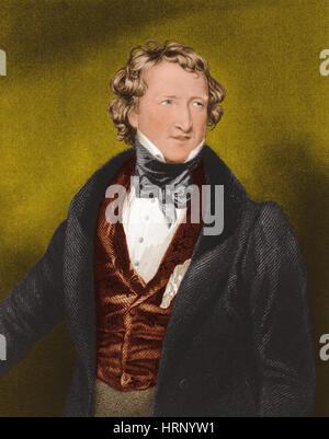 Thomas Wakley, English Coroner and Reformer Stock Photo
