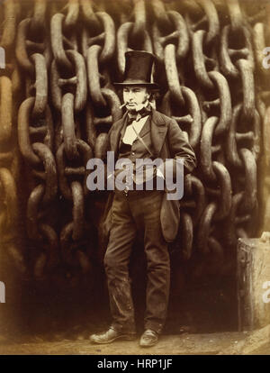 Isambard Kingdom Brunel, English Civil Engineer Stock Photo
