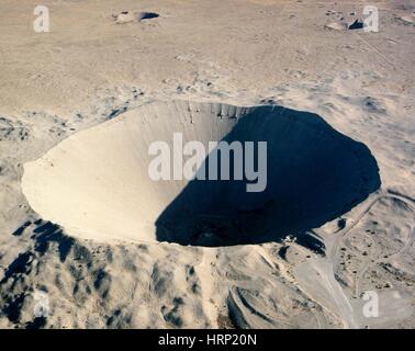 Operation Plowshare, Sedan Crater Stock Photo